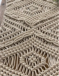  Unique  Cotton Table  Runner - Free Size, Cream, Cotton, Pack of1